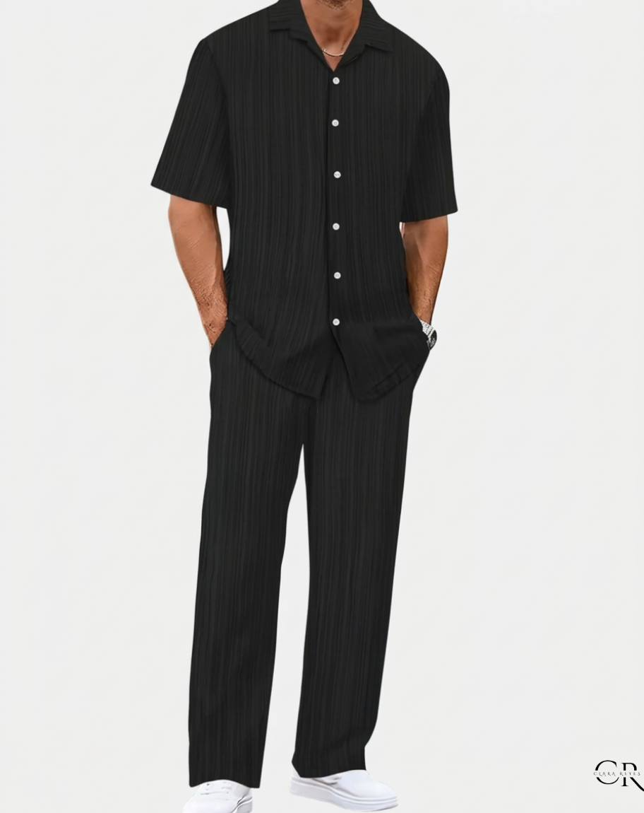 Conjunto Hombre efecto Lino
