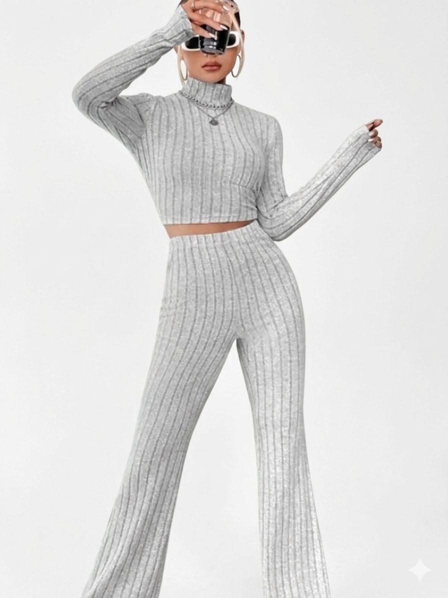 Conjunto de Punto Acanalado