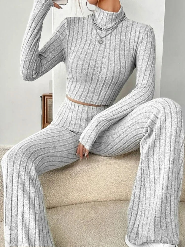 Conjunto de Punto Acanalado